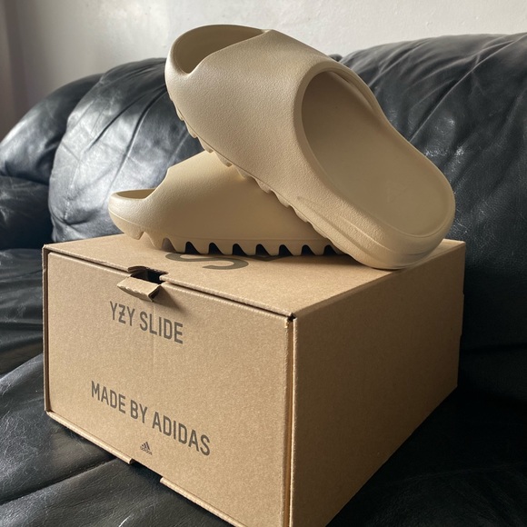 Yeezy Shoes - YEEZY SLIDES-Bone